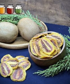 کیوی تو سرخ و کیوی سبز خشک