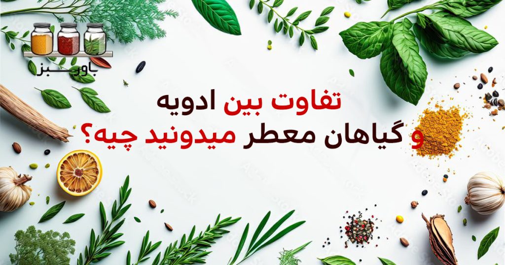 تفاوت بین ادویه و گیاهان معطر چیه؟