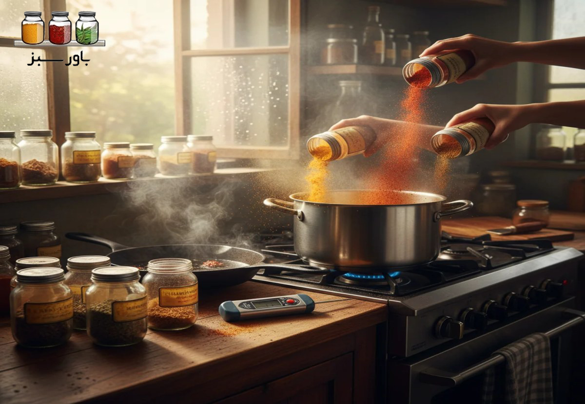 رایج‌ترین اشتباهات در استفاده از ادویه‌ها