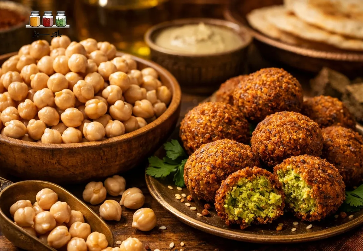 طرز تهیه فلافل ترد