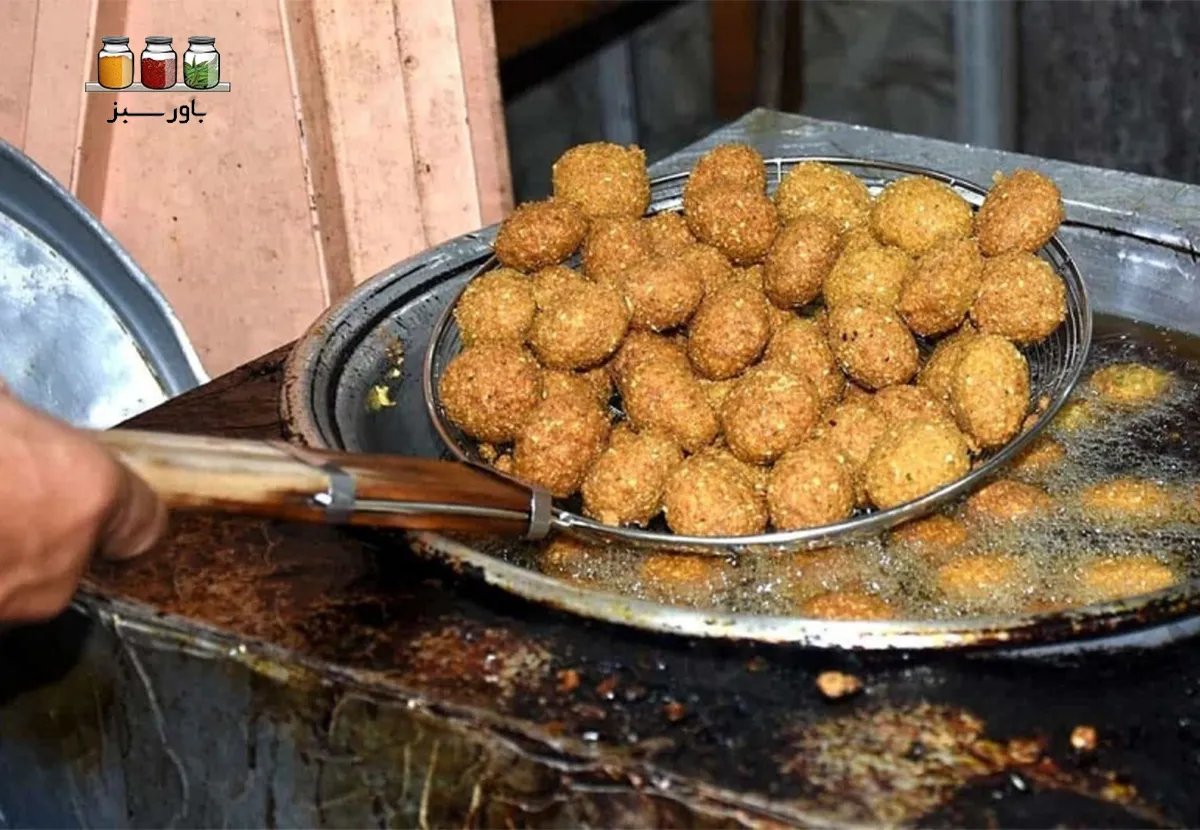 طرز تهیه فلافل ترد